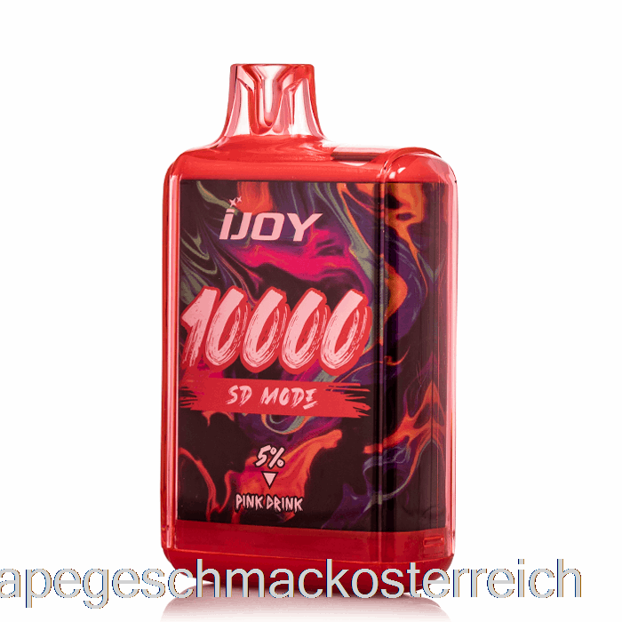 Ijoy Bar SD10000 Einweg-Rosagetränk Mit Vape-Geschmack